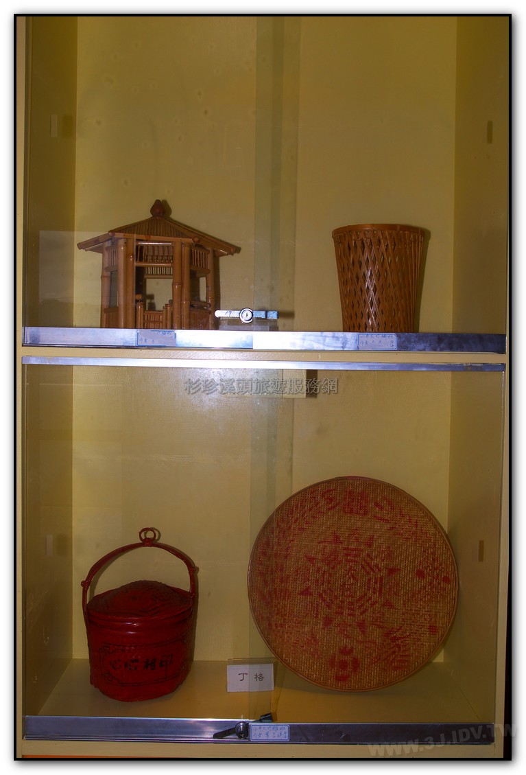 小半天旅遊中心古式竹藝品